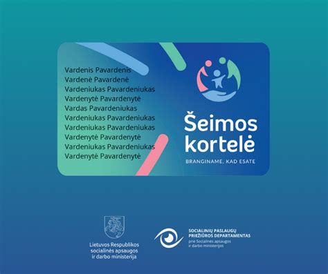 šeimos parama vaikui su negalia