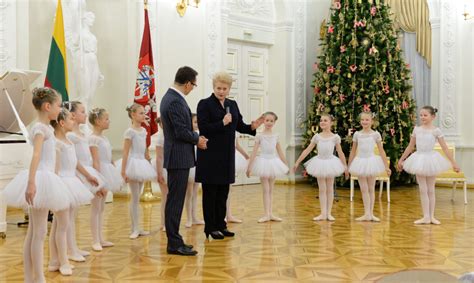 Dalia Grybauskaitė su vaikais