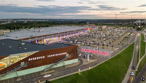Akropolis Klaipėda fasadas