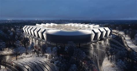 Atnaujintas stadiono vaizdas