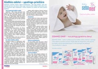 Kūdikių odos priežiūra ir sauskelnių pasirinkimas