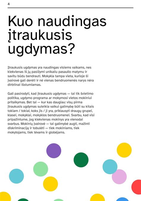 Vizualizacija, kaip skirtingi vaikai mokosi kartu