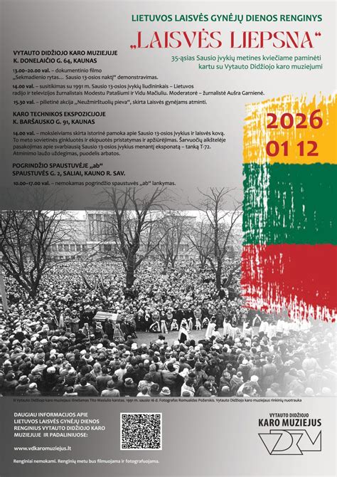 Lietuvos vėliava ir 1991 m. sausio įvykių simboliai