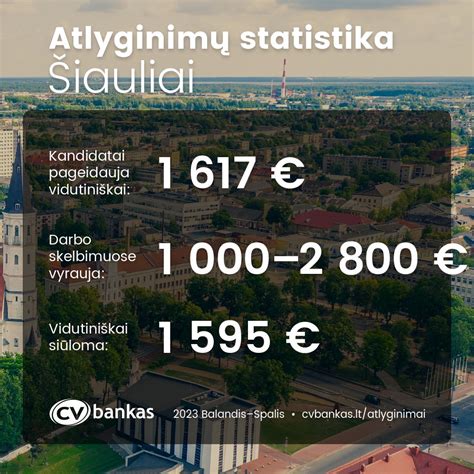 Statistika atlyginimų analizei