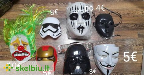 vaikiškos Helovyno kaukės