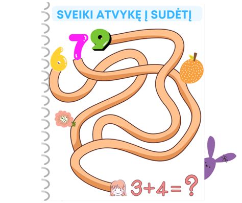 vaikų lietuviškos užduotys