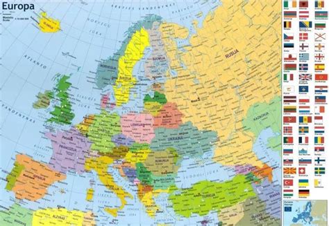 Europos žemėlapis su Spina Bifida paplitimo duomenimis