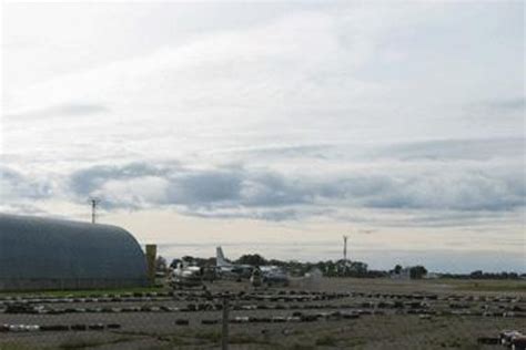 Senas Aleksoto aerodromo vaizdas