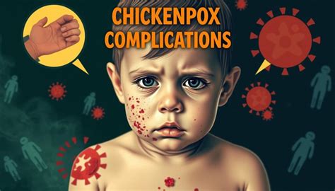 Vėjaraupių komplikacijos vaikams ir suaugusiems