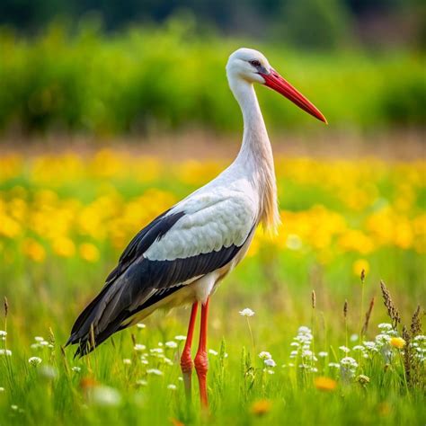 Simbolinis vaizdas: pavasario lygiadienis ir gandras