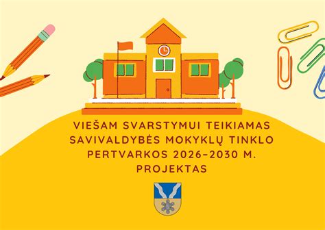 Mokyklų tinklo pokyčiai Lietuvoje