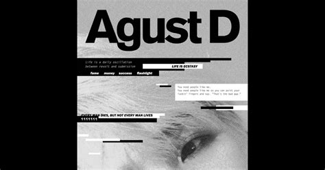 Agust D albumo viršelis 