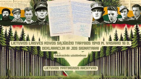 Simbolinis vaizdas, atspindintis partizanų kovas