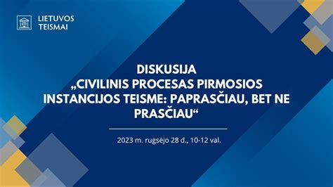 Ieškinio procesas teisme