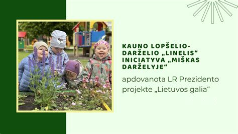 Darželio bendruomenės svarba