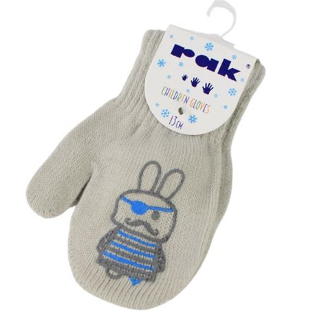 vaikiškos pirštinės su atšvaitiniais elementais