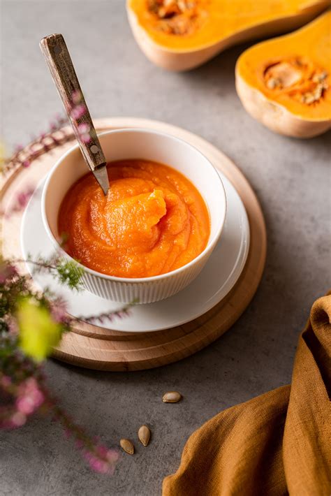 paruošta moliūgų tyrė kūdikiui