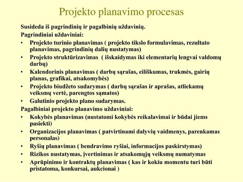 Biudžeto planavimo procesas