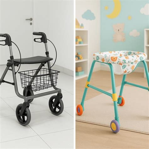 vaikštynės vaikams tipai