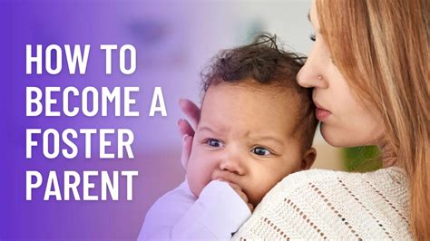 infographic about steps to become a foster parent