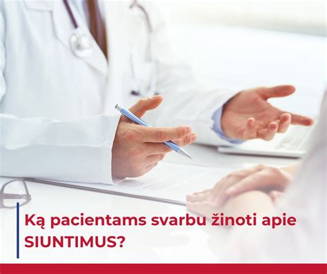 Schema, kaip išduodamas siuntimas pas gydytoją specialistą