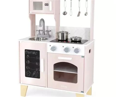 vaikiškos virtuvėlės matmenys ir aukščio reguliavimas