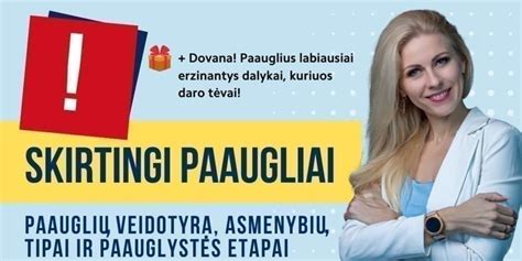 vaikų asmenybės tipai