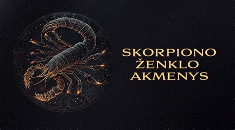Skorpiono Zodiako ženklo simbolis ir jo charakteristikos