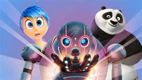 Įvairių animacinių filmų herojai