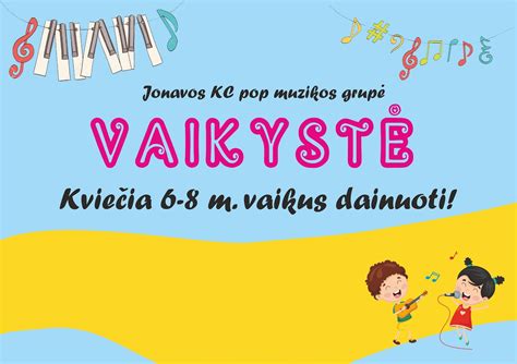 vaikų muzikos grupė