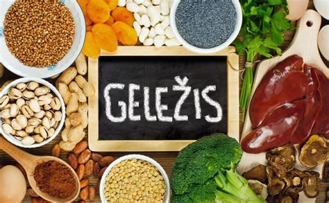 Geležies šaltiniai kūdikiams