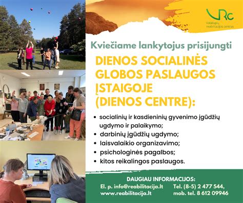 socialinės globos paslaugos