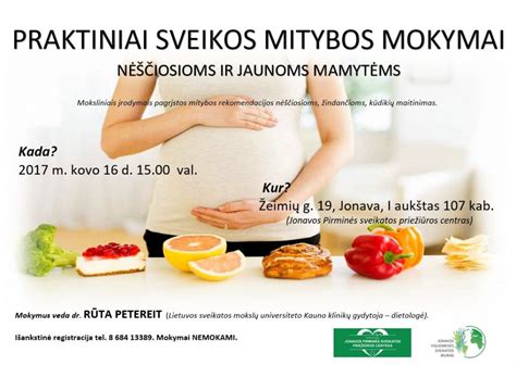 Nėščiosios ir kūdikio santykio iliustracija