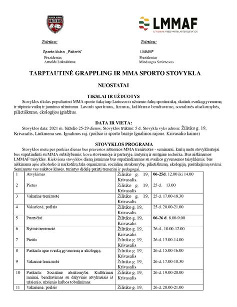 Sporto stovykla Krivasalio kaime