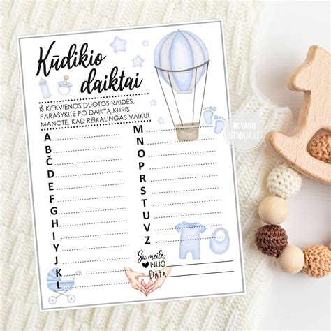 Baby Shower žaidimai