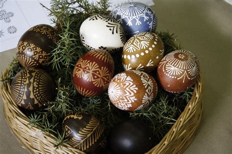 Velykų margučių spalvų įvairovė