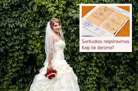 Schema, iliustruojanti santuokos registravimo terminus ir išimtis