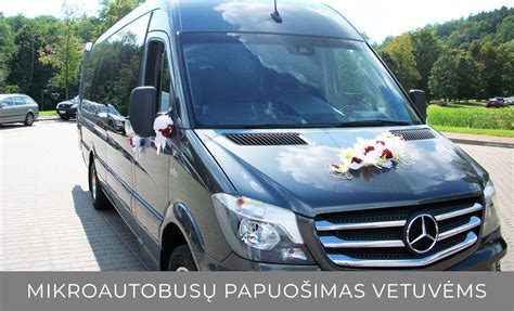 mikroautobusų nuoma vestuvėms