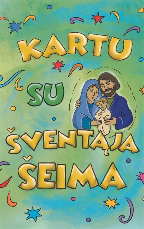 šeima dainuoja kartu