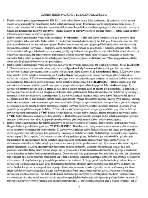 darbo teisės nepilnamečiams