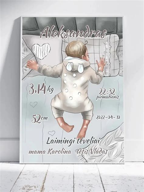 Vaiko gimimo dienos orų iliustracija