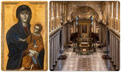 Interjeras Santa Maria Maggiore bazilikos