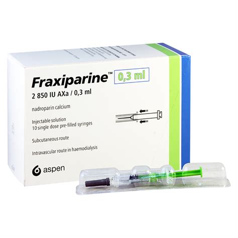 Fraxiparine injekcija