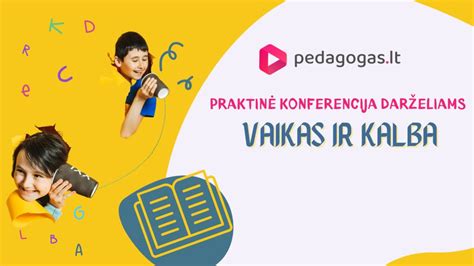pedagogas ir vaikas