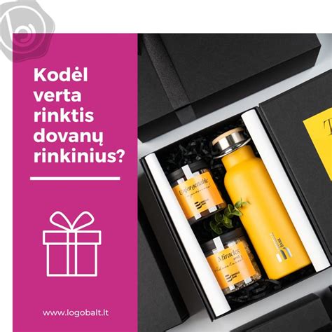 Stilingai supakuoti dovanų rinkiniai