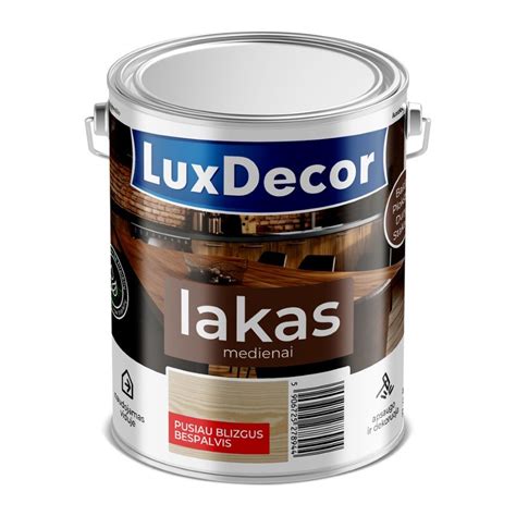 Saugus medienos lakas kūdikiams