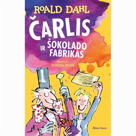 Roaldo Dahlo „Čarlis ir šokolado fabrikas“ viršelis