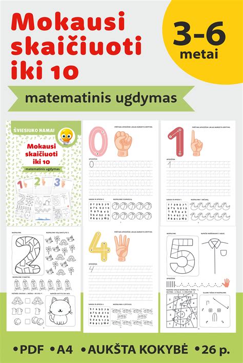 Vaiko mokymasis skaiciuoti