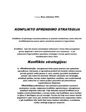 vaikų konflikto sprendimas