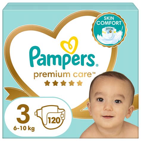 Pampers Premium Care - skirtingi dydžiai